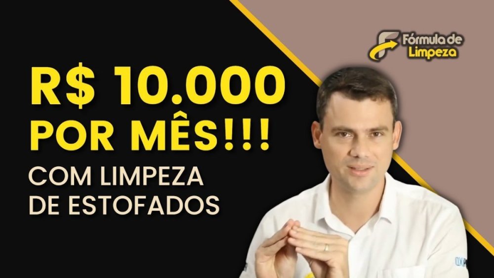Curso profissionalizante de limpeza de estofados