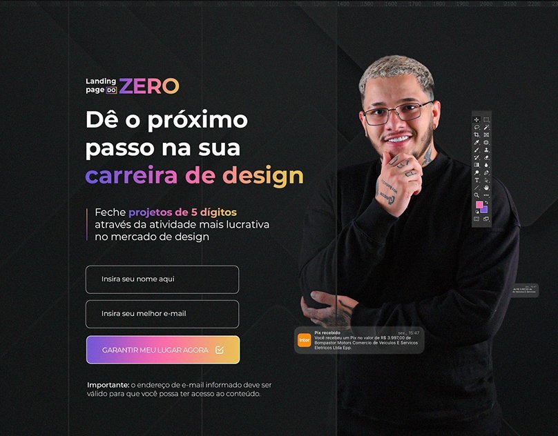 Curso de Design e Landing Pages