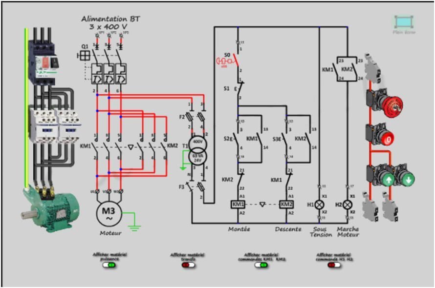 Curso profissionalizante de leitura e interpretação de esquemas elétricos