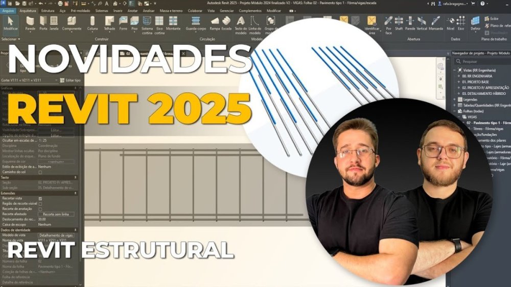 Curso profissionalizante de Revit Estrutural BIM – Modelagem e Detalhamento