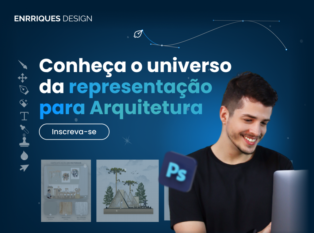 Curso de representação gráfica Representa+ – Enrriques Design