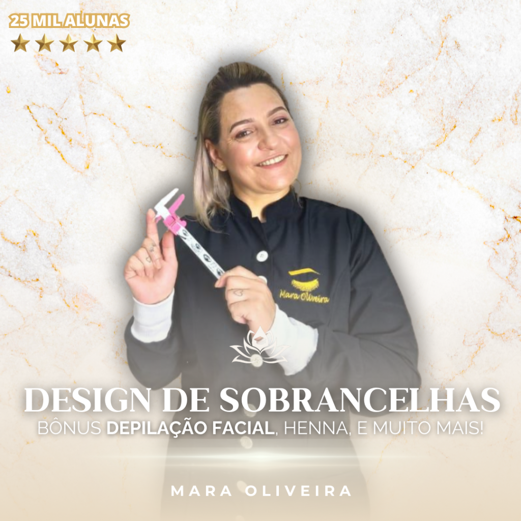 Curso de Estética, Designer de Sobrancelhas e Depilacao Facial - Lotus