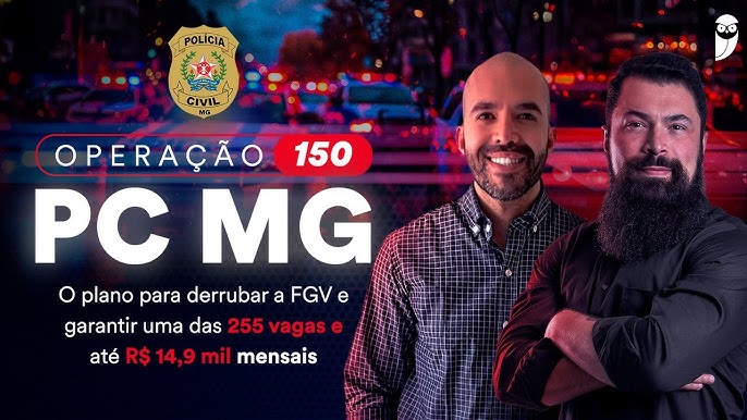 Operação 150 PC-MG - Estratégia Concursos