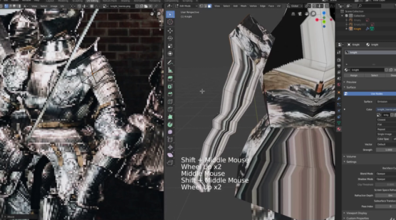 How to Create Retro 3D Graphics with Blender and Gimp