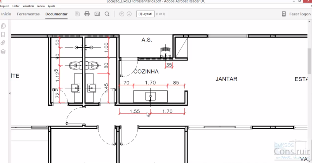 AutoCAD: Projeto Arquitetônico ABNT NBR 6492